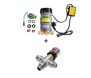 kit presiune panou solar pompa si vana