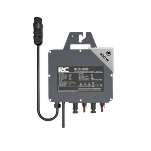 Kit panouri fotovoltaice flexibile 800W cu microinvertor 800W cabluri AC DC conectori MC4