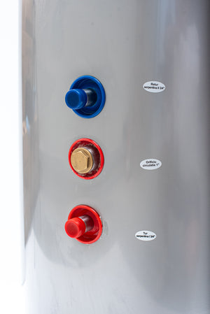 Sistem solar apa calda 200 litri 20 tuburi