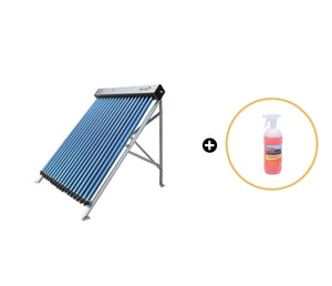 Colector solar piscina apa calda 25 tuburi + Solutie de curatare