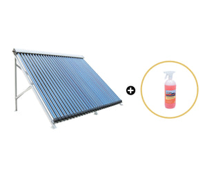 Colector solar 30 tuburi heatpipe + Solutie de Curatare