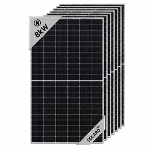 14 panouri fotovoltaice Ulica Solar 595W pentru kit 8kW