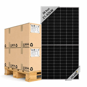 Palet 36 panouri fotovoltaice Ulica Solar 595W N-Type TOPCon 21,42 kWp