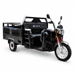 Triciclu electric cu remorcă NEO Agri 1500W pentru transport marfă