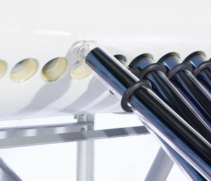 instalare tuburi vidate panou solar