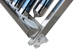 Panou solar apa calda inox 90 litri 10 tuburi