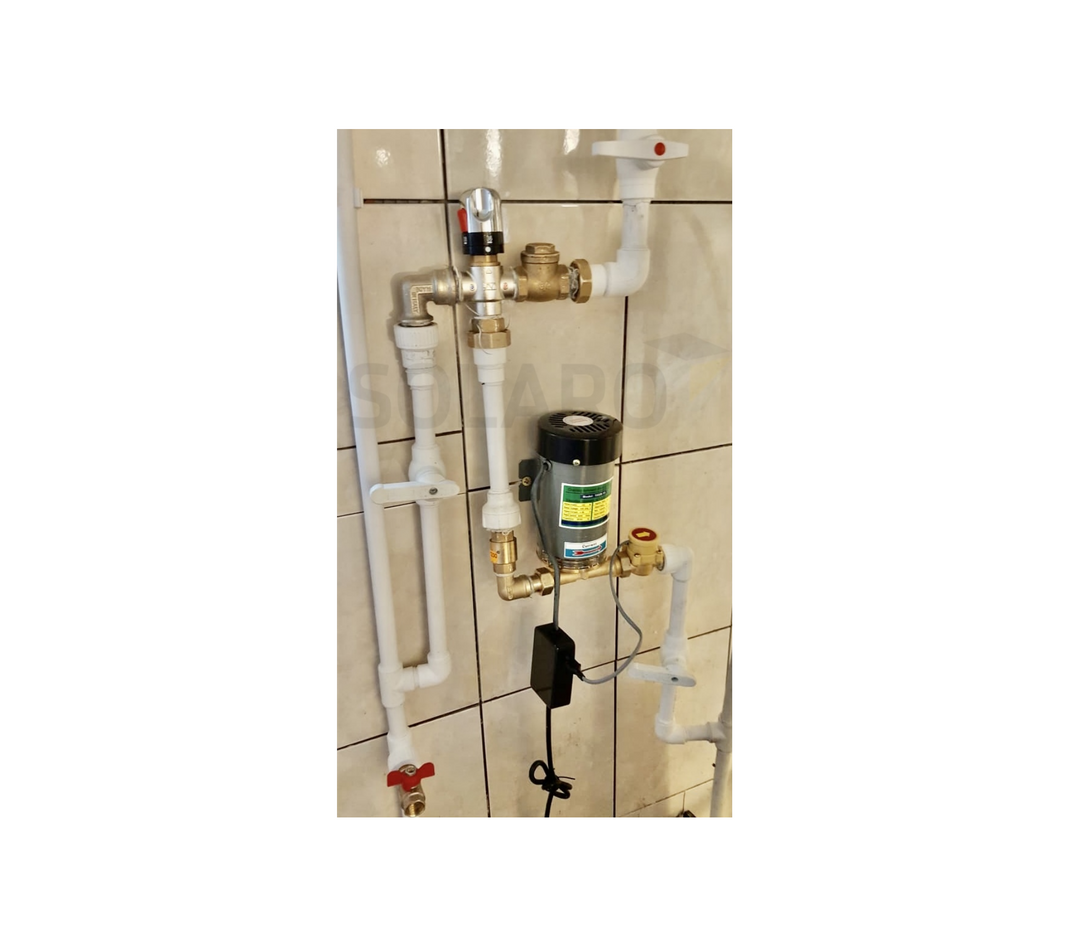 Kit Pompa Ridicare Presiune Panou Solar + Vana Amestec | Solaro
