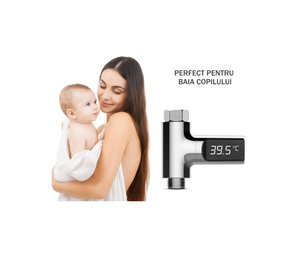 Termometru LED pentru monitorizare apa calda copii si varstinici